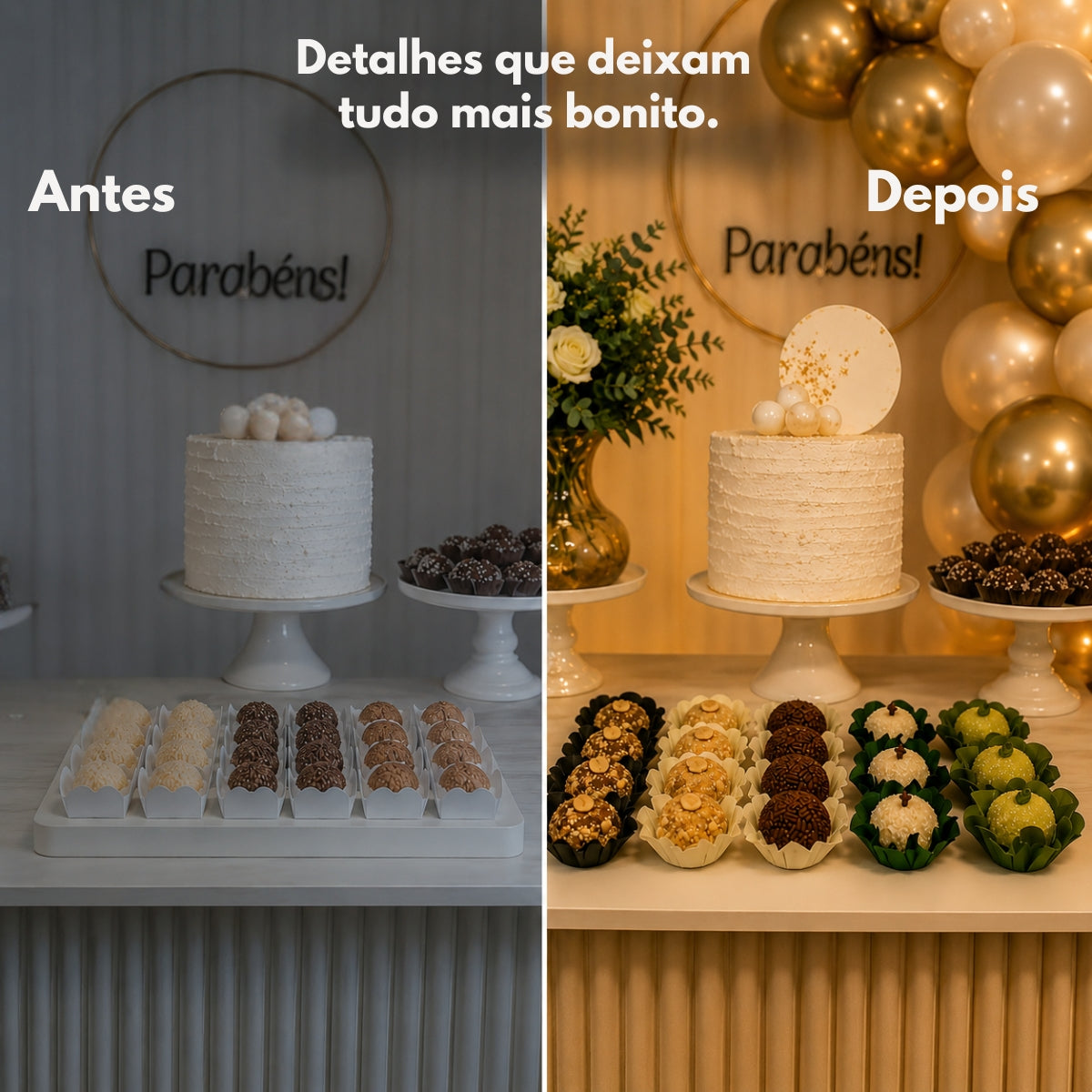 200 Forminhas Tons de Verde Luxo Forminha Para Doces Finos Casamento Festa Mesa Elegante Premium