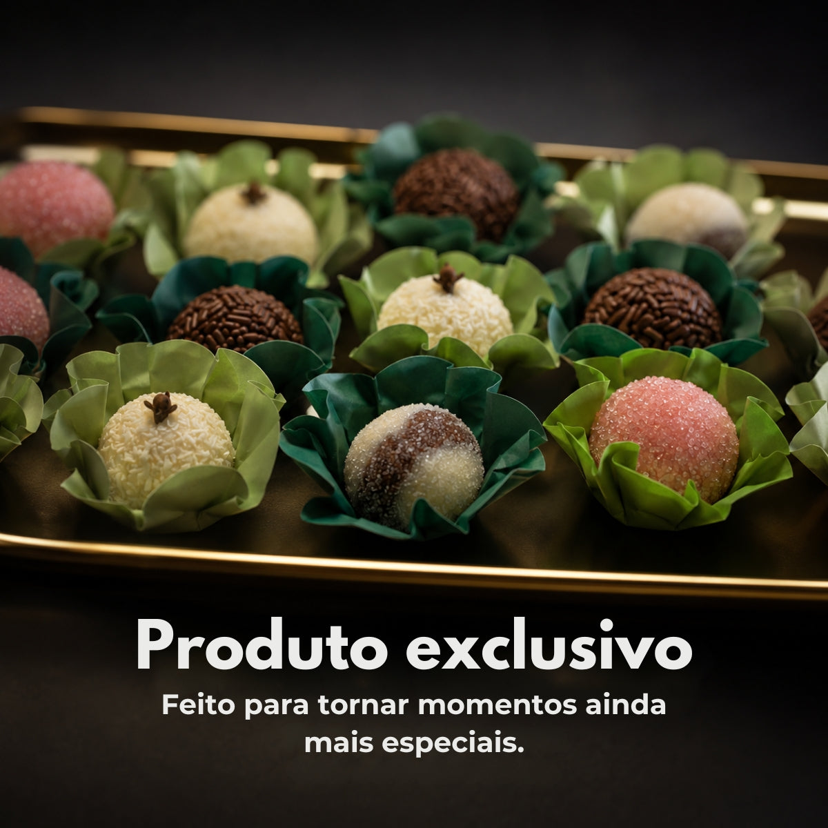 200 Forminhas Tons de Verde Luxo Forminha Para Doces Finos Casamento Festa Mesa Elegante Premium