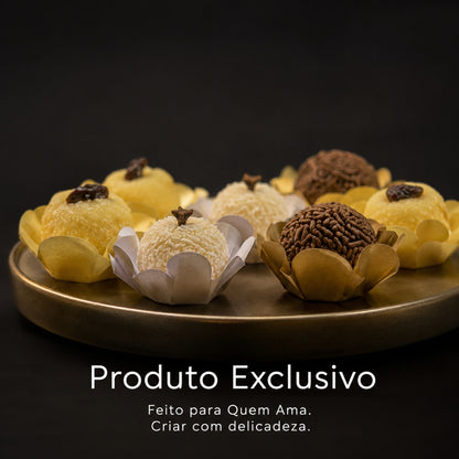 Kit 04 200 UnidadesForminhas Para Doces Finos