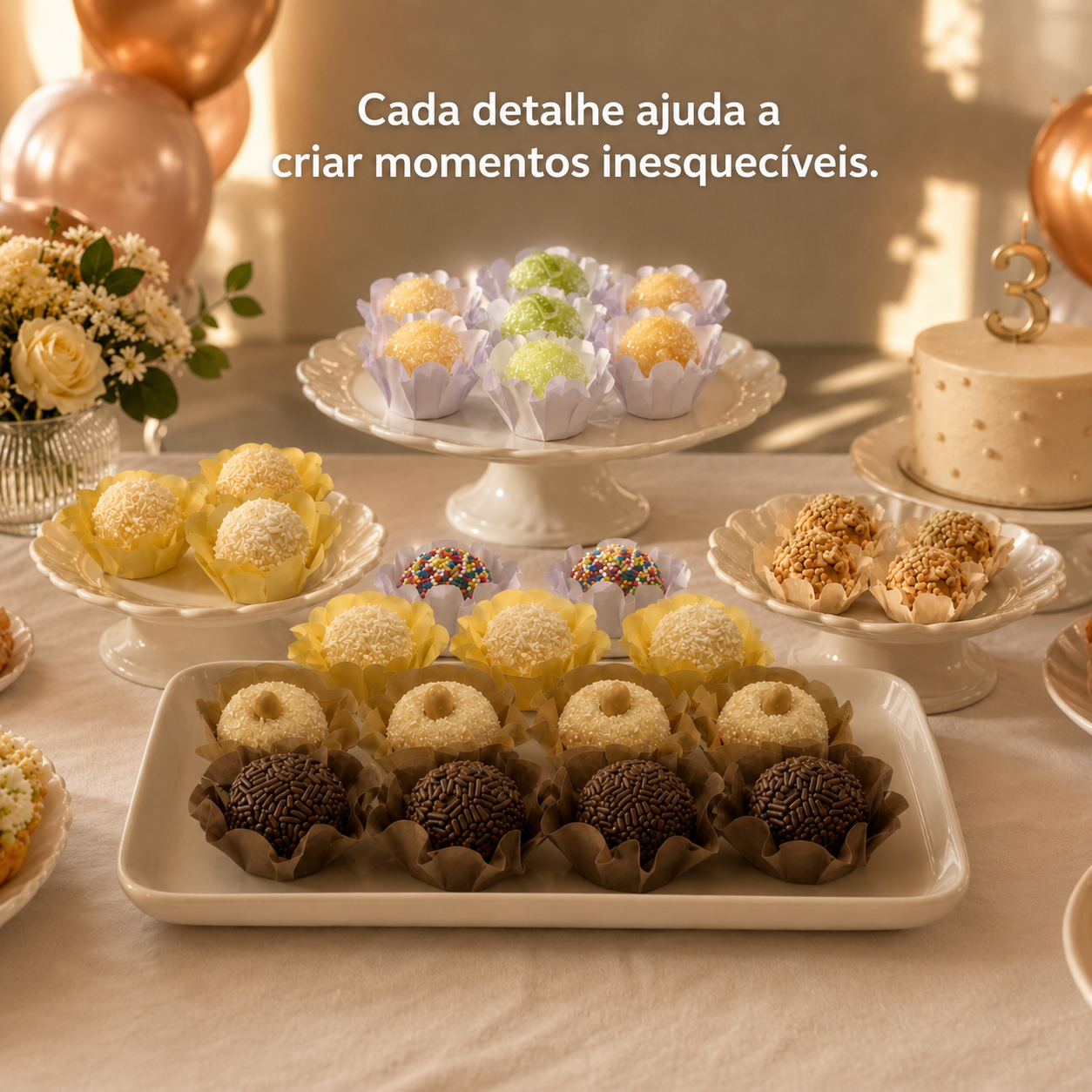 Kit 05 200 Unidades Forminhas Para Doces Finos