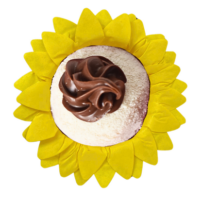 Forminhas Girassol Rosa Pink - 50 Unidades