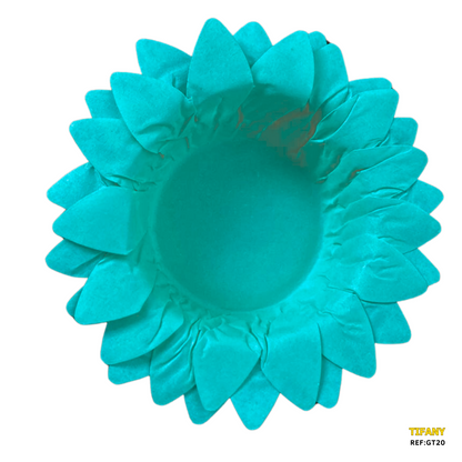 Forminhas Girassol Tifany - 50 Unidades