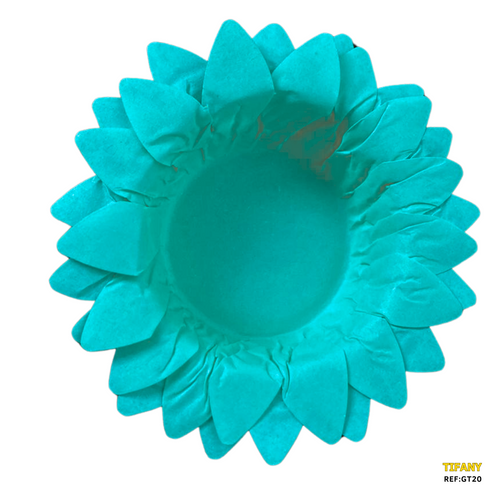 Forminhas Girassol Tifany - 50 Unidades