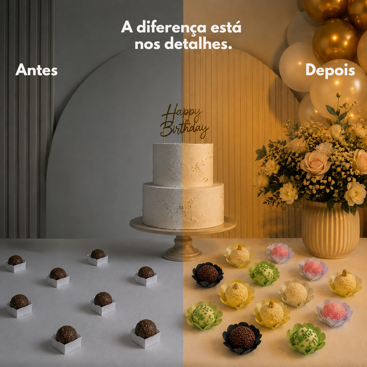 Kit 08 Forminha Para Doces Finos Casamento Festa Mesa Elegante Premium 200 unidades