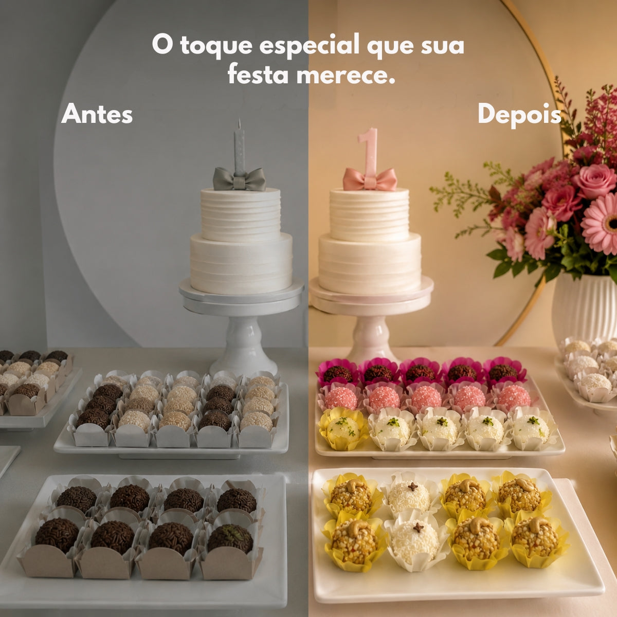 Kit 10 200 Unidades Forminha Para Doces Finos Casamento Festa Mesa Elegante Premium