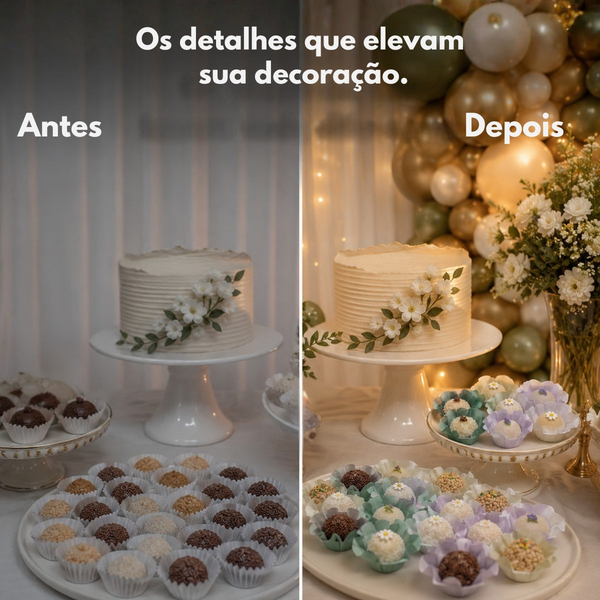 Kit 32 200 Unidades Forminhas Para Doces Finos Casamento Festa Mesa Elegante Premium