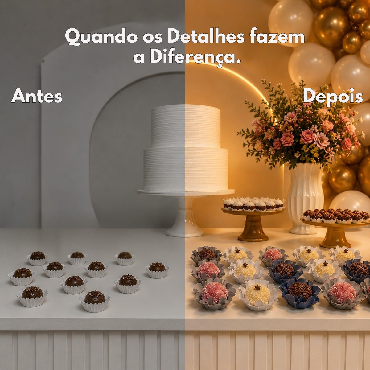 Kit 15 200 Unidades Forminhas Para Doces Finos Casamento Festa Mesa Elegante Premium
