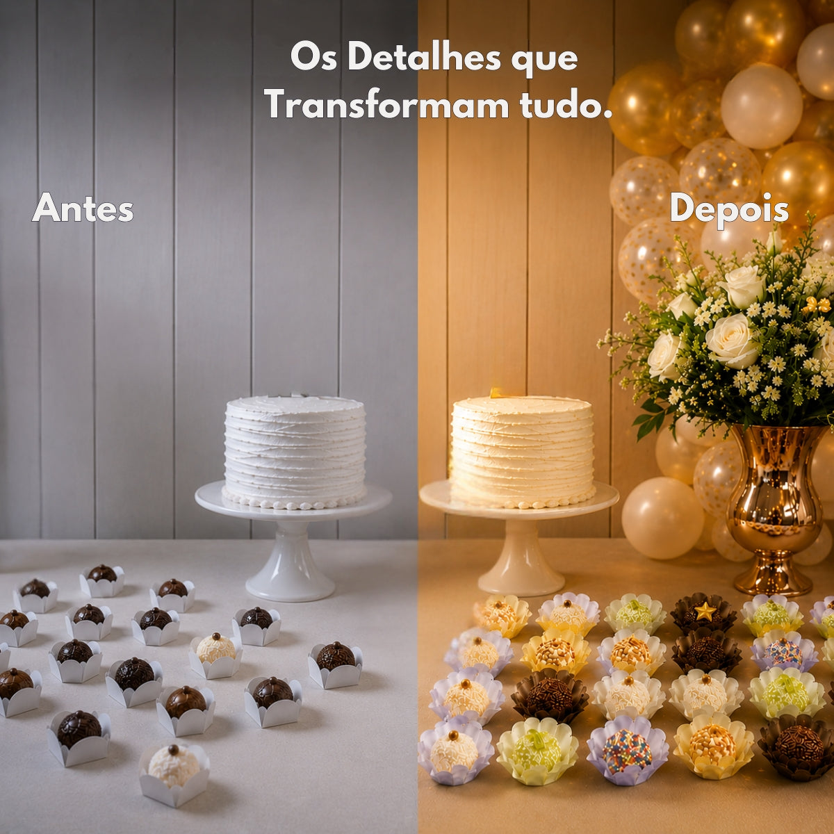 Kit 01 200 Unidades Forminhas Para Doces Finos