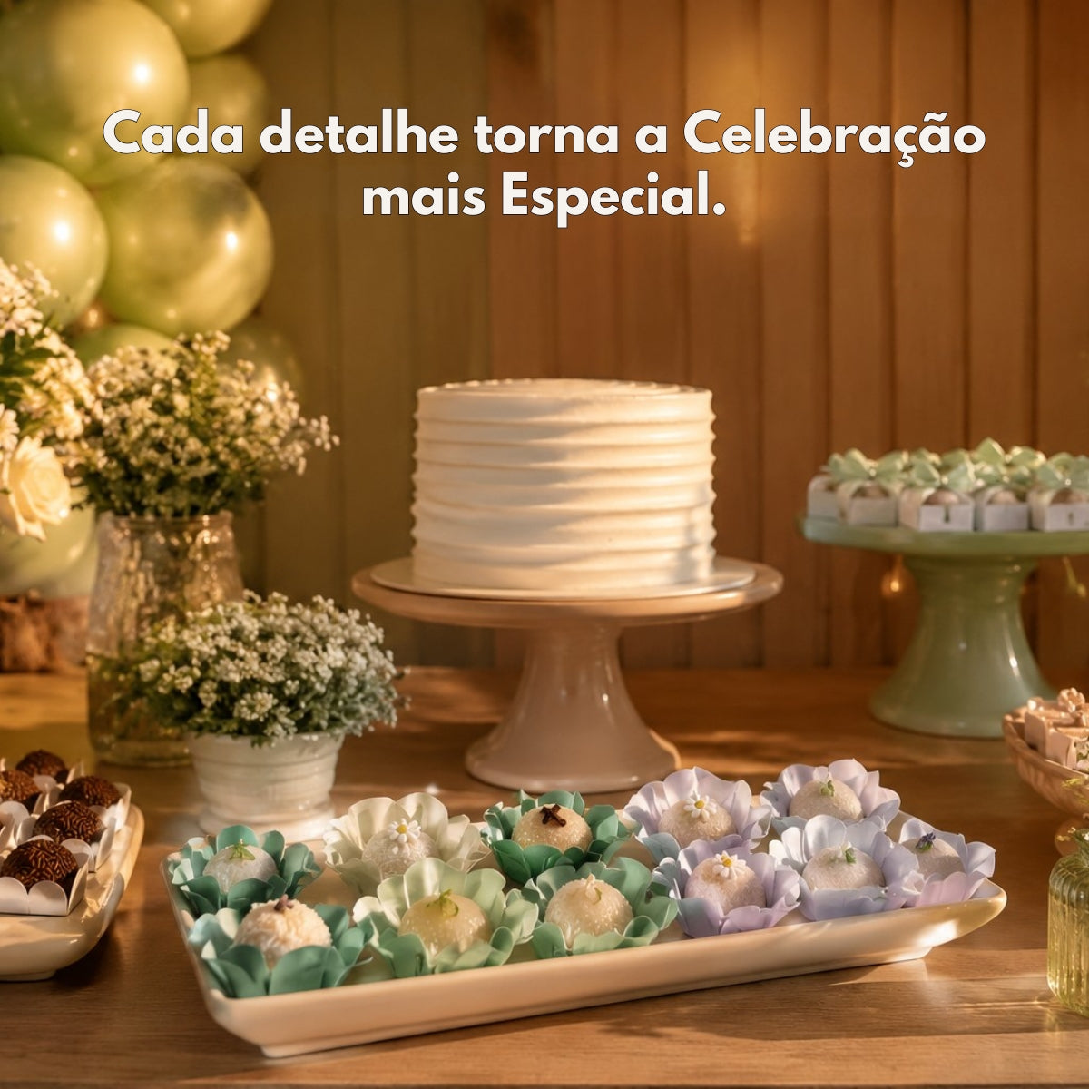 Kit 29 200 Unidades Forminhas Para Doces Finos