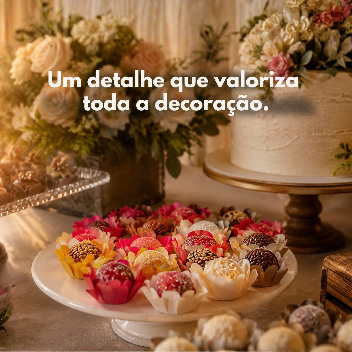 Kit 09 200 Unidades Forminhas Para Doces Finos