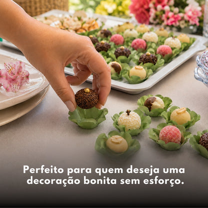 Kit 29 200 Unidades Forminhas Para Doces Finos