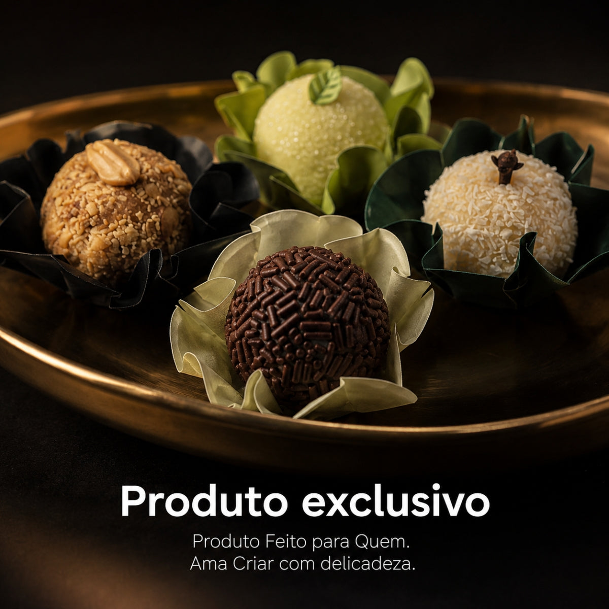 Kit 31 200 Unidades Forminhas Para Doces Finos