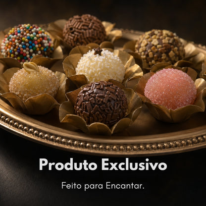 Kit 01 200 Unidades Forminhas Para Doces Finos