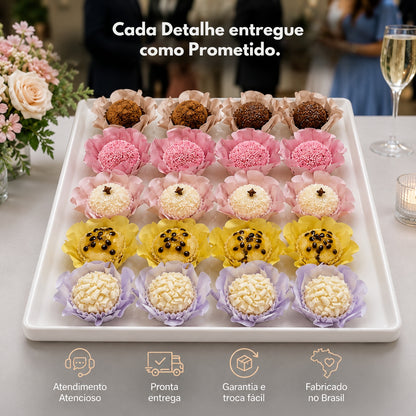 Kit 09 200 Unidades Forminhas Para Doces Finos