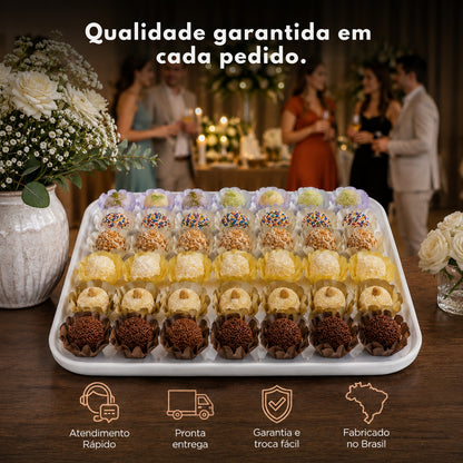 Kit 01 200 Unidades Forminhas Para Doces Finos