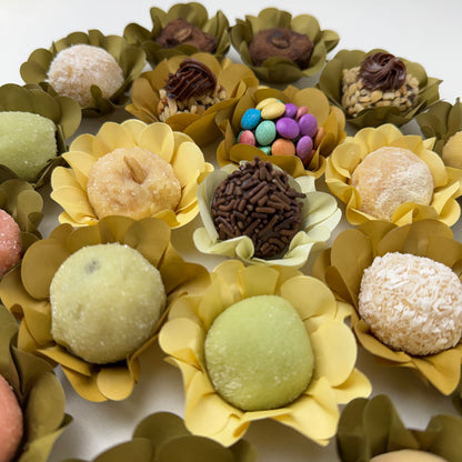 Kit 200 Forminhas Amarelas para Doces Finos