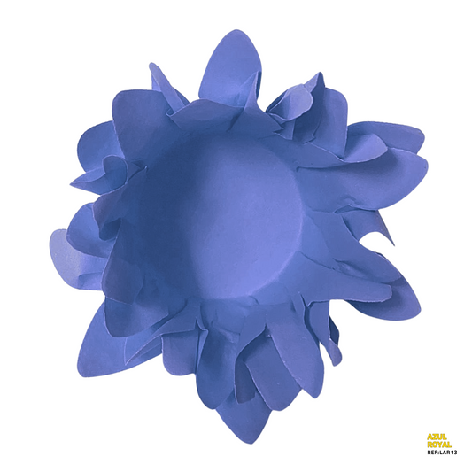 Forminhas Lírio Azul Royal - 50 Unidades