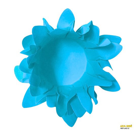 Forminhas Lírio Azul Bebê - 50 Unidades