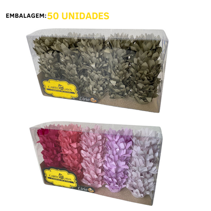 Forminhas Lírio Azul Royal - 50 Unidades