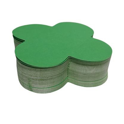 Caixeta Lisa Verde Bandeira - 100 Unidades