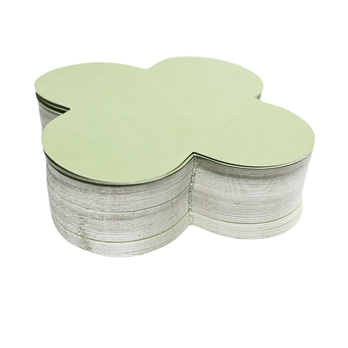 Caixeta Lisa Verde Bebe - 100 Unidades