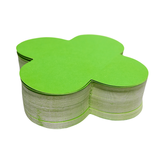 Caixeta Lisa Verde Limão - 100 Unidades