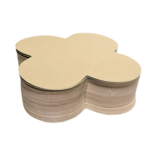 Caixeta Lisa Bege Claro - 100 Unidades