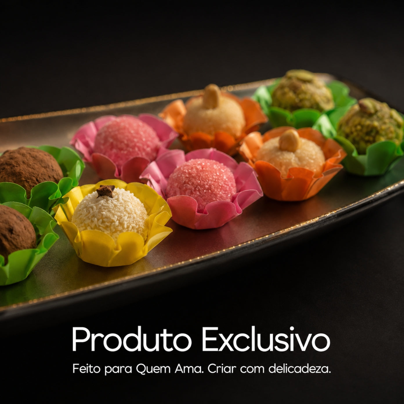Kit 35 200 Unidades Forminhas Para Doces Finos