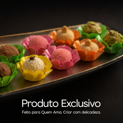 Kit 35 200 Unidades Forminhas Para Doces Finos