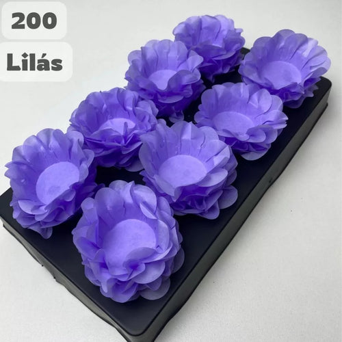 Kit 200 Forminhas Lilás para Doces Finos