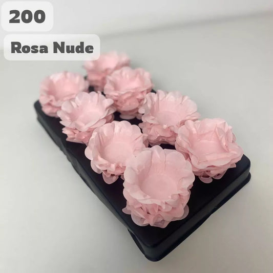 Kit 200 Forminhas Rosa Nude para Doces Finos