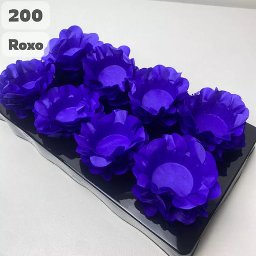 Kit 200 Forminhas Roxo para Doces Finos