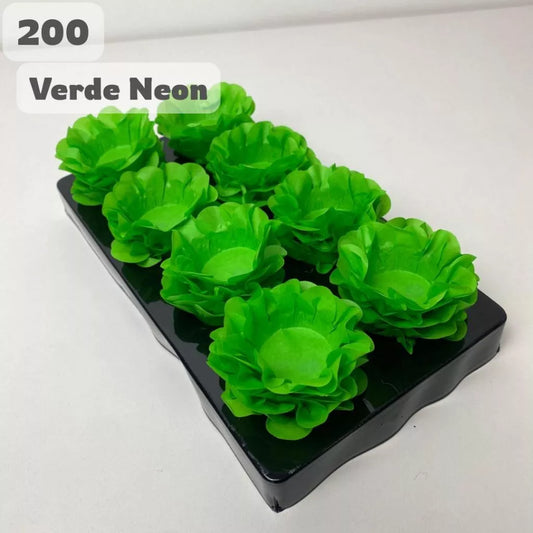 Kit 200 Forminhas Verde Neon para Doces Finos