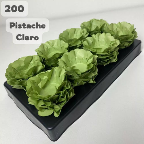 Kit 200 Forminhas Verde Pistache Claro para Doces Finos