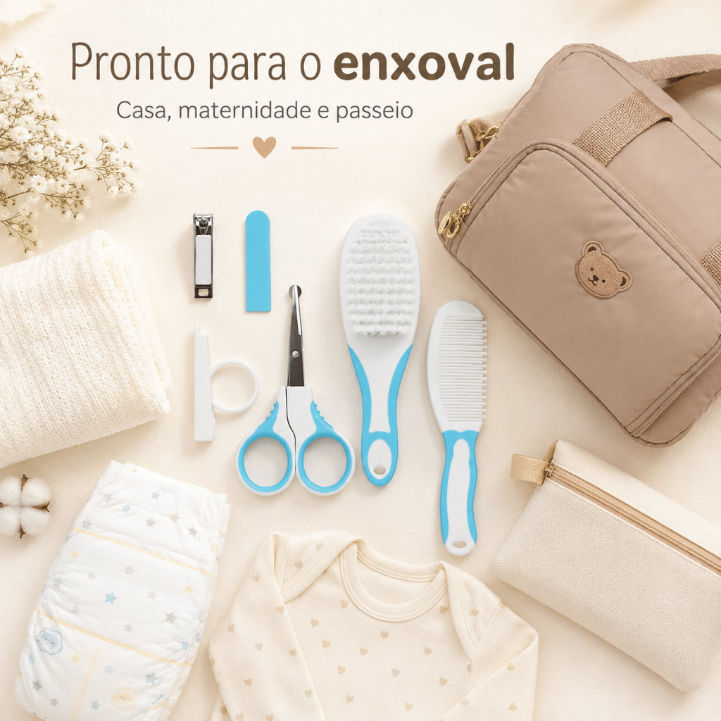 Kit Higiene Bebê Buba Completo | Kit Bebê para Cuidados Diários.