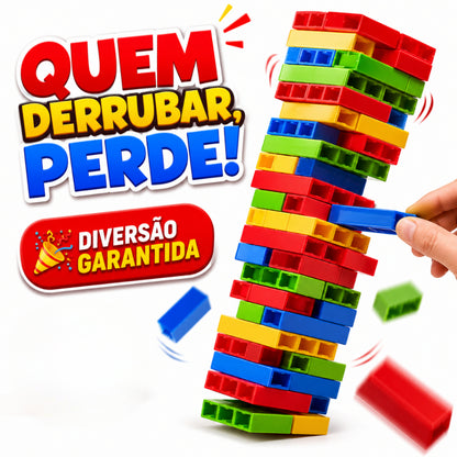 Jogo Caiu Perdeu Empilhe E Brink Ark Toys Tabuleiro Família Educativo Pedagógico Colorido Divertido