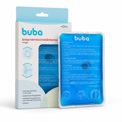 Bolsa Gel Térmica Buba Bebê 1 Click Para Cólica Dores | Bolsa Térmica Para Bebê Anticólica