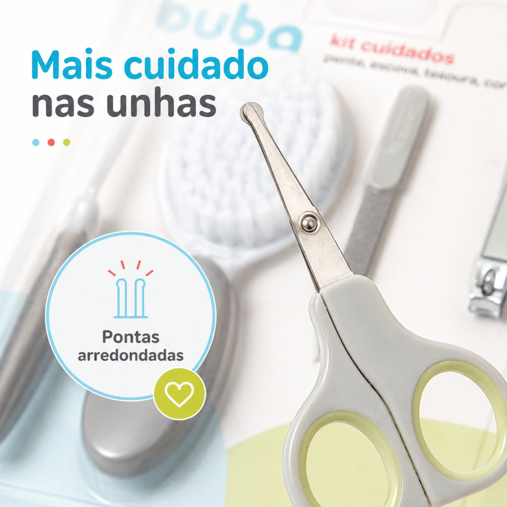 Kit Cuidados Buba Bebê Para Higiene Banho E Rotina Completa Da Maternidade