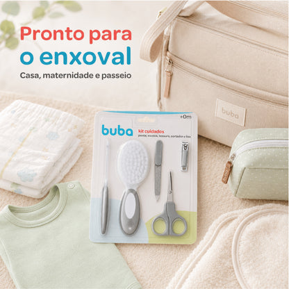 Kit Cuidados Buba Bebê Para Higiene Banho E Rotina Completa Da Maternidade