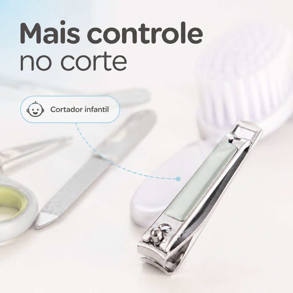 Kit Cuidados Buba Bebê Para Higiene Banho E Rotina Completa Da Maternidade