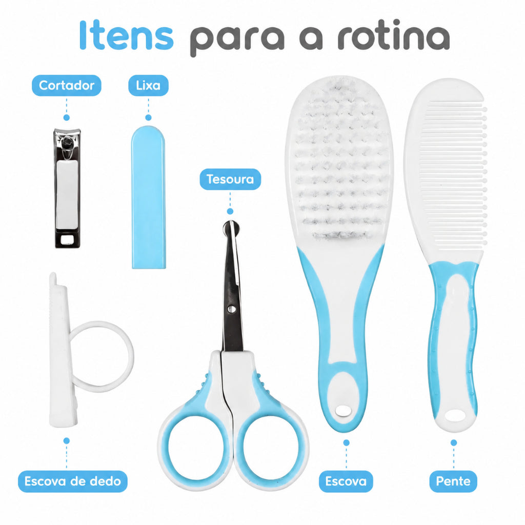 Kit Higiene Bebê Buba Completo | Kit Bebê para Cuidados Diários.
