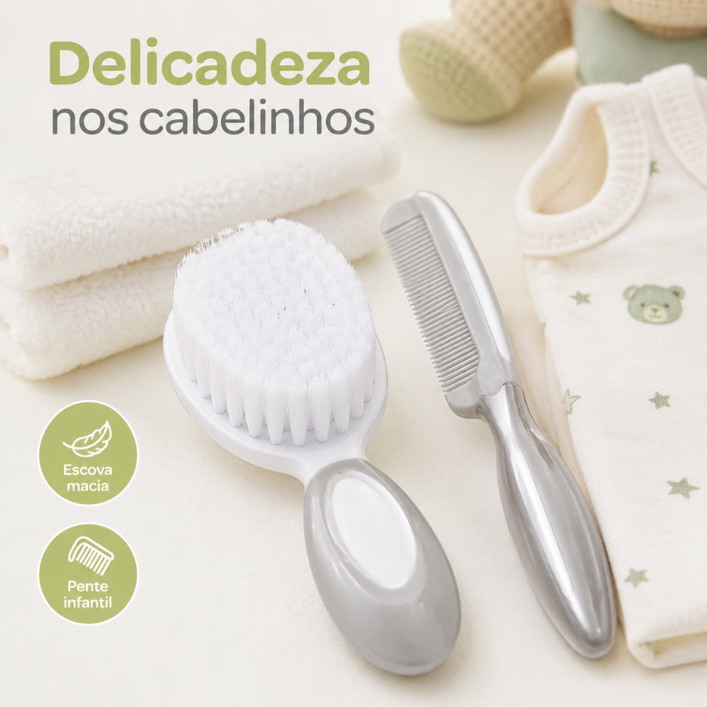 Kit Cuidados Buba Bebê Para Higiene Banho E Rotina Completa Da Maternidade