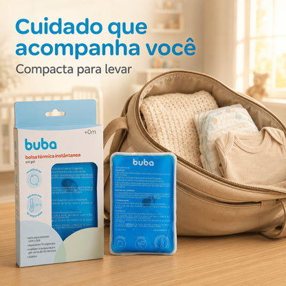 Bolsa Gel Térmica Buba Bebê 1 Click Para Cólica Dores | Bolsa Térmica Para Bebê Anticólica