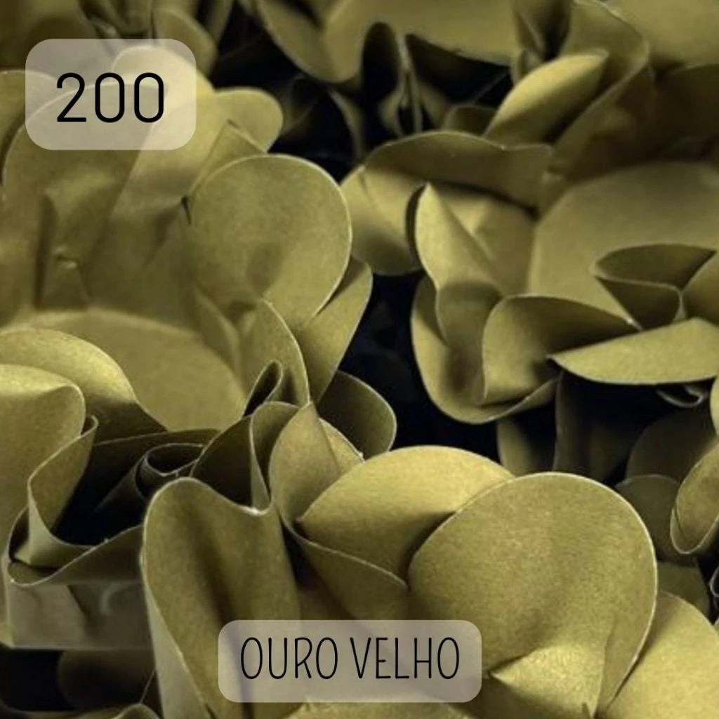 Kit 200 Forminhas Ouro Velho para Doces Finos