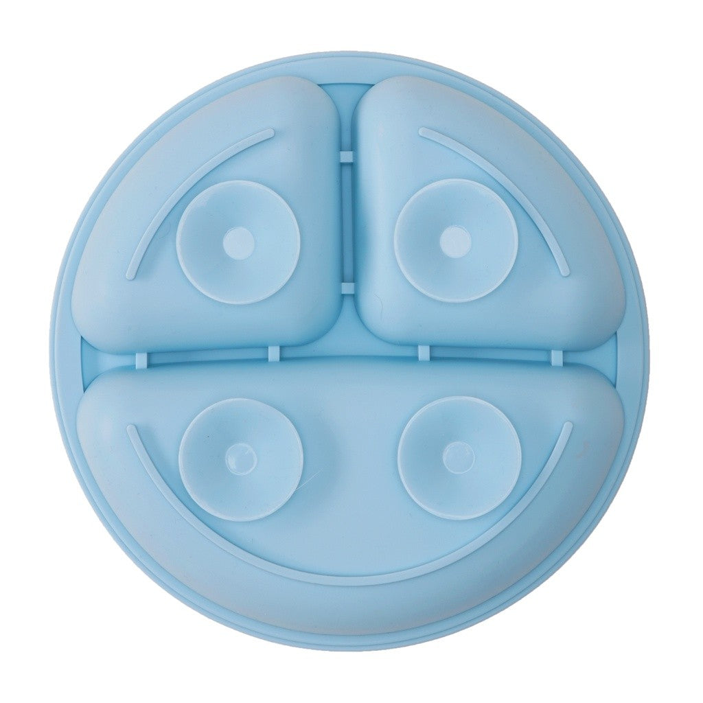 Prato Infantil Silicone com Divisórias Pratinho Infantil Buba