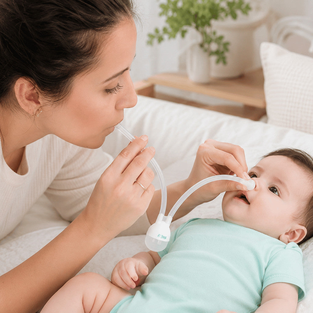 Aspirador Nasal Bebê Buba Sugador Catarro Infantil Higiene Bebe Produtos De Higiene Para Bebê Sucção