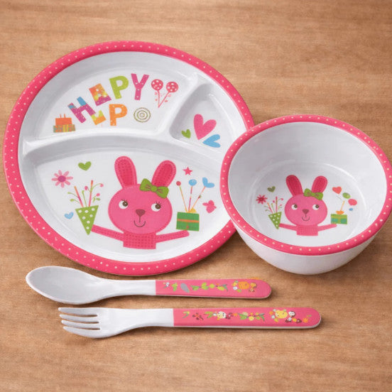 Kit Alimentação Bebê Pratinho Com Divisórias Introdução Alimentar Infantil Para Bebês