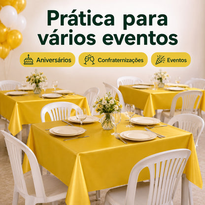 Toalha De Mesa Para Festa Kit 10 Un Decoração Festa De Aniversário Decoracao Eventos Perolizada