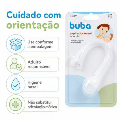 Aspirador Nasal Bebê Buba Sugador Catarro Infantil Higiene Bebe Produtos De Higiene Para Bebê Sucção