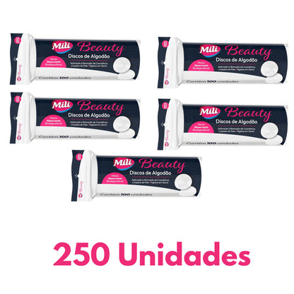 Discos De Algodão Mili 150 250 350 550 Un Algodao Disco Skin Care Higiene Do Bebê Limpeza De Pele